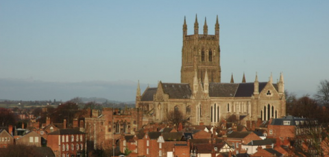 an image of a church in Worcester