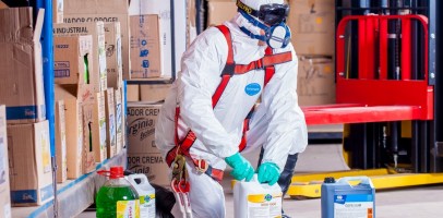 an image of someone preparing to apply protective coatings